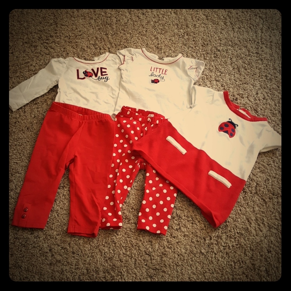 Last chance Gymboree matching set 6-12 months